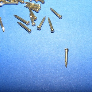 Szög-6 (8x1 mm/20 db) - bognár, arany - csat, karika, zár - Meska.hu Szög-6 (8x1 mm/20 db) - bognár, arany - csat, karika, zár - Meska.hu