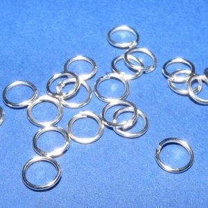 Szerelőkarika (1000/D minta/20 db) - 6x1 mm - gyöngy, ékszerkellék - Meska.hu Szerelőkarika (1000/D minta/20 db) - 6x1 mm - gyöngy, ékszerkellék - Meska.hu