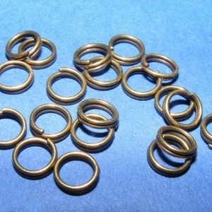 Szerelőkarika (1003. minta/20 db) - 6 mm - gyöngy, ékszerkellék - Meska.hu Szerelőkarika (1003. minta/20 db) - 6 mm - gyöngy, ékszerkellék - Meska.hu