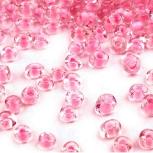 Kásagyöngy-65 (3 mm/100 g) - rágógumi rózsaszín/színtelen - gyöngy, ékszerkellék - Meska.hu Kásagyöngy-65 (3 mm/100 g) - rágógumi rózsaszín/színtelen - gyöngy, ékszerkellék - Meska.hu