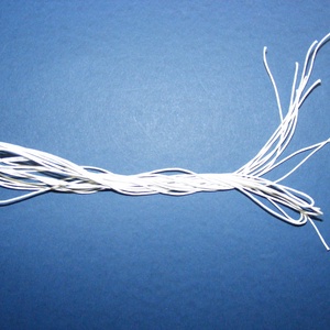 Viaszos szál-1 (5 db/csomag) - fehér - gyöngy, ékszerkellék - Meska.hu Viaszos szál-1 (5 db/csomag) - fehér - gyöngy, ékszerkellék - Meska.hu