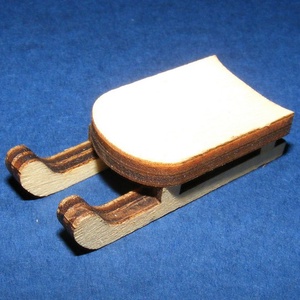 Fa szánkó (4,5x2 cm/1 db) - mini - fa - Meska.hu Fa szánkó (4,5x2 cm/1 db) - mini - fa - Meska.hu