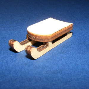 Fa szánkó (4,5x2 cm/1 db) - mini - fa - Meska.hu Fa szánkó (4,5x2 cm/1 db) - mini - fa - Meska.hu