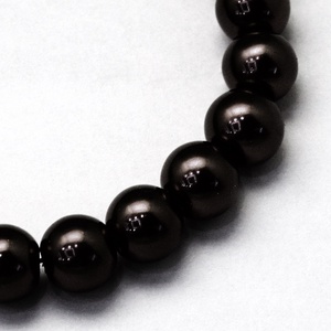 Viaszgyöngy-46 ( 10 mm/ 40 db) - fekete - gyöngy, ékszerkellék - Meska.hu Viaszgyöngy-46 ( 10 mm/ 40 db) - fekete - gyöngy, ékszerkellék - Meska.hu