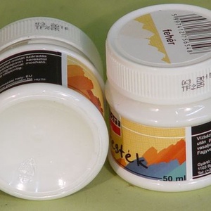 Textilfesték (50 ml) - fehér - festék - textilfesték - Meska.hu Textilfesték (50 ml) - fehér - festék - textilfesték - Meska.hu