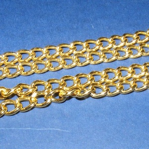 Táskalánc (9x6 mm/120 cm) - arany színű - csat, karika, zár - Meska.hu Táskalánc (9x6 mm/120 cm) - arany színű - csat, karika, zár - Meska.hu