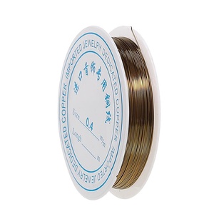 Ékszerdrót ( 0,5 mm/1 db) - bronz - - Meska.hu Ékszerdrót ( 0,5 mm/1 db) - bronz - - Meska.hu