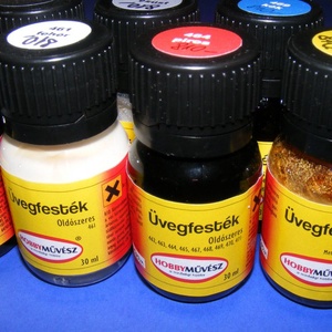 Üvegfesték (30 ml) - citrom - - Meska.hu Üvegfesték (30 ml) - citrom - - Meska.hu