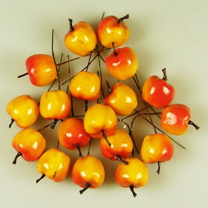 Koszorúdísz-4 (20 mm/5 db) - piros/sárga alma - vegyes alapanyag - Meska.hu Koszorúdísz-4 (20 mm/5 db) - piros/sárga alma - vegyes alapanyag - Meska.hu