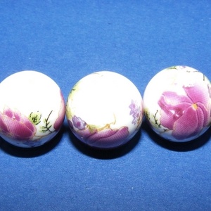 Porcelángyöngy-11 ( 12 mm/5 db) - gyöngy, ékszerkellék - Meska.hu Porcelángyöngy-11 ( 12 mm/5 db) - gyöngy, ékszerkellék - Meska.hu
