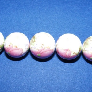 Porcelángyöngy-12 ( 12 mm/5 db) - gyöngy, ékszerkellék - Meska.hu Porcelángyöngy-12 ( 12 mm/5 db) - gyöngy, ékszerkellék - Meska.hu