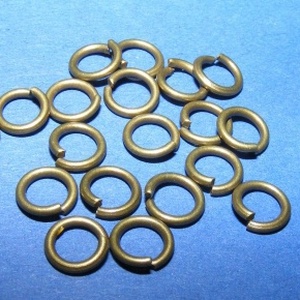 Szerelőkarika (1001/B minta/20 db) - 6x1 mm - gyöngy, ékszerkellék - Meska.hu Szerelőkarika (1001/B minta/20 db) - 6x1 mm - gyöngy, ékszerkellék - Meska.hu