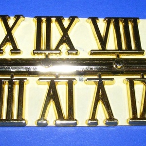 Római számsor (102. minta/arany) - 20 mm - - Meska.hu Római számsor (102. minta/arany) - 20 mm - - Meska.hu