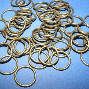 Szerelőkarika (1007/B minta/10 db) - 14 mm - gyöngy, ékszerkellék - Meska.hu Szerelőkarika (1007/B minta/10 db) - 14 mm - gyöngy, ékszerkellék - Meska.hu