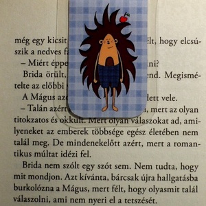 Sün Balázs-mini MÁGNESES könyvjelző 1 db -  - Meska.hu