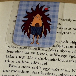 Sün Balázs-mini MÁGNESES könyvjelző 1 db -  - Meska.hu