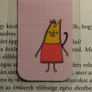Cirmi-mini MÁGNESES könyvjelző 1 db - Meska.hu