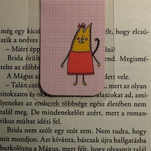 Cirmi-mini MÁGNESES könyvjelző 1 db -  - Meska.hu