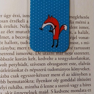 Róka és a medve- MÁGNESES könyvjelző /2 db - könyv & zene - könyvjelző - Meska.hu