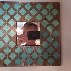 Fali tükör, Otthon & Életmód, Tükör, Dekoráció, Decoupage, transzfer és szalvétatechnika, MESKA