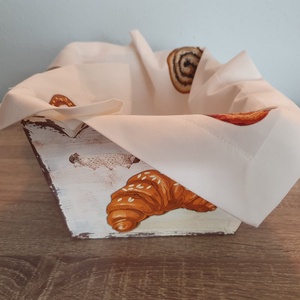 Kenyértartó kosár - otthon & életmód - konyhafelszerelés, tálalás - konyhai tárolás - kenyértartó - Meska.hu