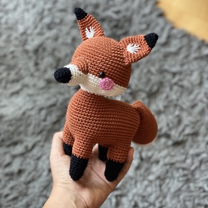 Horgolt róka, Játék & Sport, Plüssállat & Játékfigura, Róka, Horgolás, MESKA