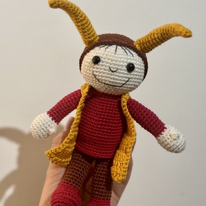 Horgolt Alfonz a tücsök - játék & sport - plüssállat & játékfigura - csiga - Meska.hu