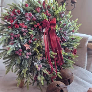 Karácdonyi kopogtató - karácsony - adventi díszek - adventi ablakdekoráció - Meska.hu