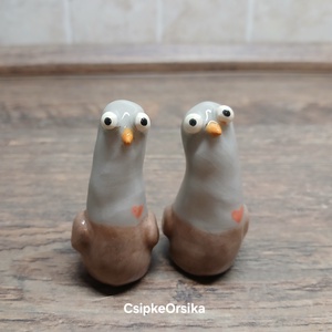 Dísz galamb, Kellékek & szerszámok, Dekorációs kellékek, Figurák, Festett tárgyak, Kerámia, MESKA