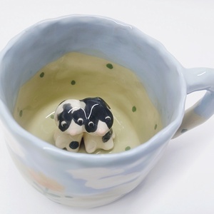 Mázas kerámia  bögre - művészet - szobor - kerámia - Meska.hu