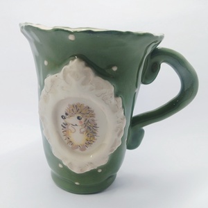 Mázas kerámia  bögre - művészet - szobor - kerámia - Meska.hu