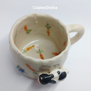 Mázas kerámia  bögre, Művészet, Szobor, Kerámia, Kerámia, MESKA