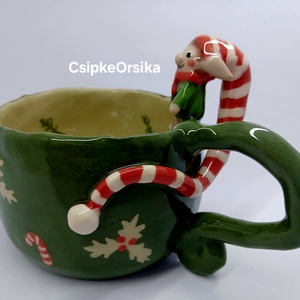 Mázas kerámia  bögre, Művészet, Szobor, Kerámia, Kerámia, MESKA