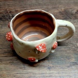 Mázas kerámia  bögre, Művészet, Szobor, Kerámia, Kerámia, MESKA