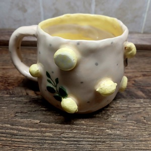 Mázas kerámia  bögre, Művészet, Szobor, Kerámia, Kerámia, MESKA