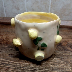 Mázas kerámia  bögre - művészet - szobor - kerámia - Meska.hu