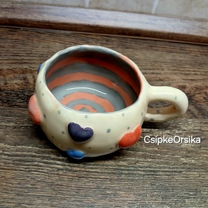 Mázas kerámia  bögre, Művészet, Szobor, Kerámia, Kerámia, MESKA