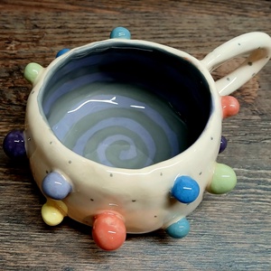 Mázas kerámia  bögre - művészet - szobor - kerámia - Meska.hu