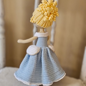 Horgolt Hamupipőke baba - játék & sport - baba & babaház - baba - Meska.hu