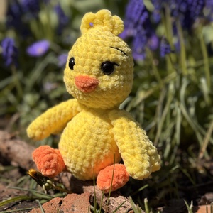 Horgolt csibe - Meska.hu