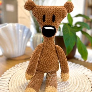 Horgolt Teddy mackó, Játék & Sport, Plüssállat & Játékfigura, Maci, Horgolás, MESKA