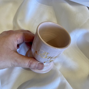 Bride feliratos kupa - esküvő - lánybúcsú - Meska.hu