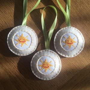 Napocskás díszek evanett részére - Meska.hu