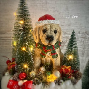 Zsömi karácsonya - karácsony - adventi díszek - adventi asztaldísz - Meska.hu