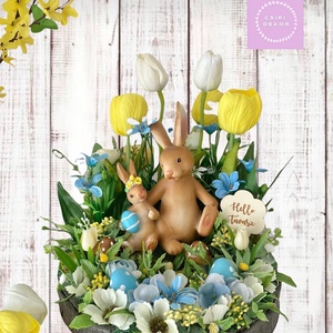 Nyusziváró asztaldísz - otthon & életmód - dekoráció - asztal és polc dekoráció - asztaldísz - Meska.hu