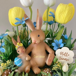 Nyusziváró asztaldísz - otthon & életmód - dekoráció - asztal és polc dekoráció - asztaldísz - Meska.hu