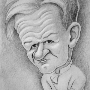 Gordon, Művészet, Portré & Karikatúra, Karikatúra, Fotó, grafika, rajz, illusztráció, MESKA