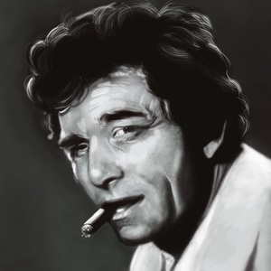 Columbo - művészet - portré & karikatúra - portré - Meska.hu
