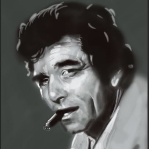 Columbo - művészet - portré & karikatúra - portré - Meska.hu