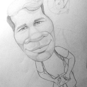 Karikatúra, portré -  - Meska.hu